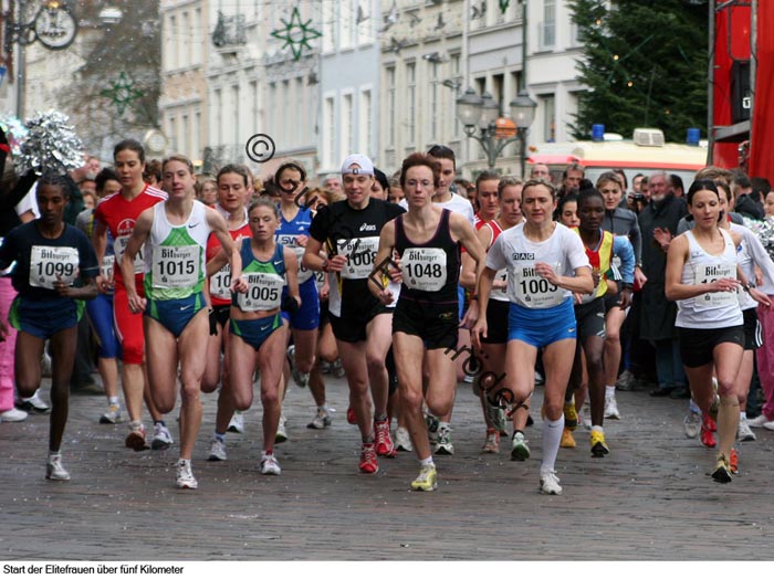 Start der Frauen