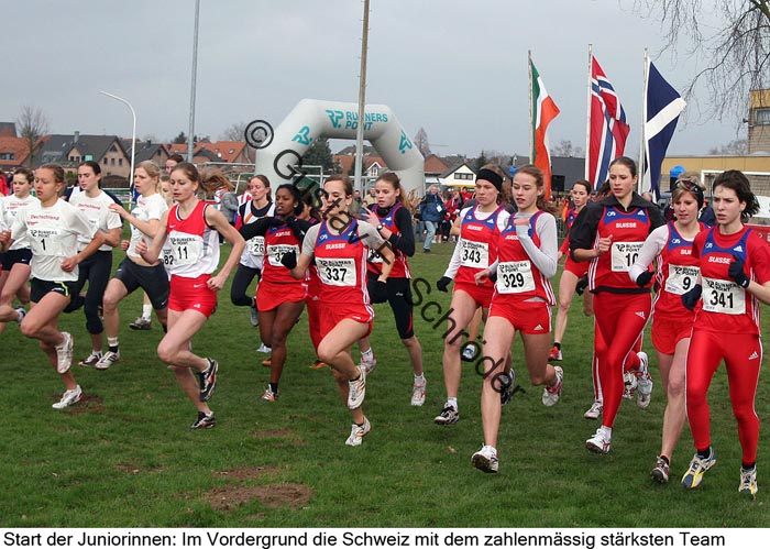 Neukirchen 07 Start mit Schweiz
