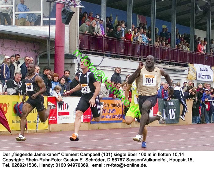 100 m Maenner